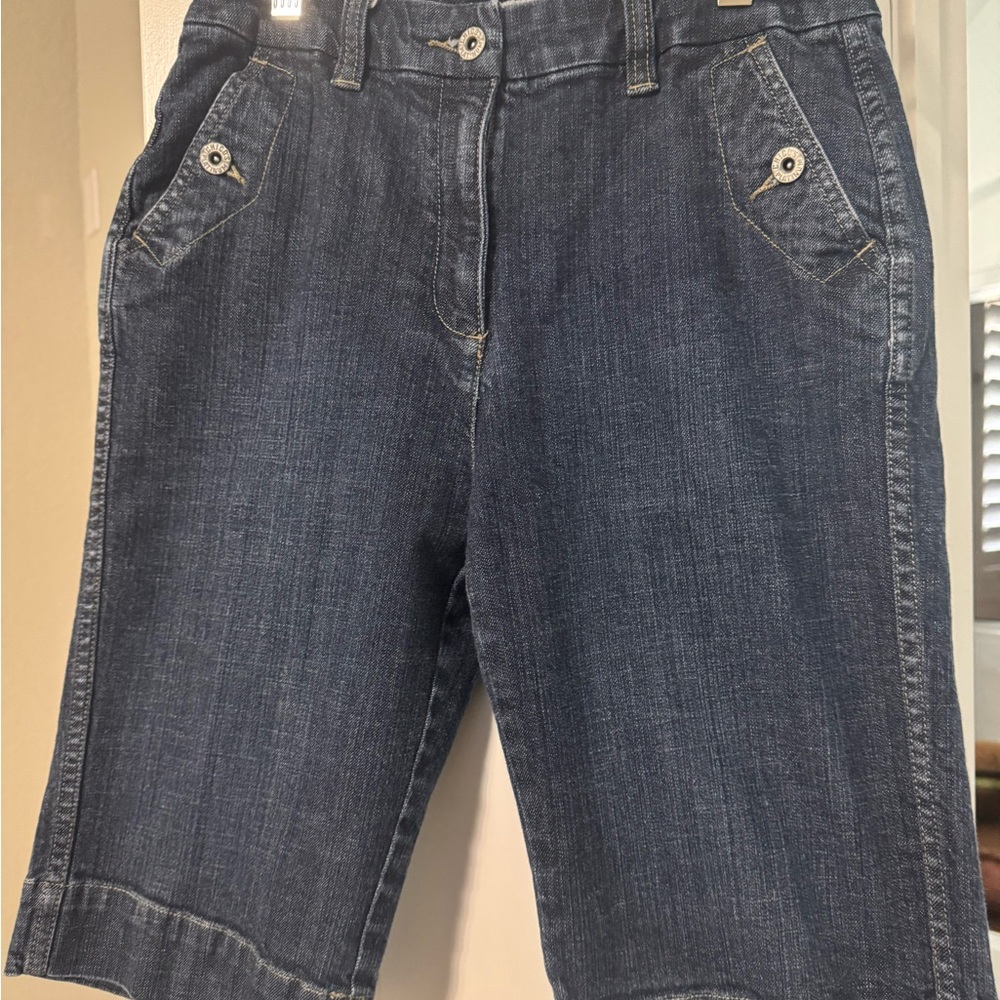 Chico’s denim Women's Bermuda shorts